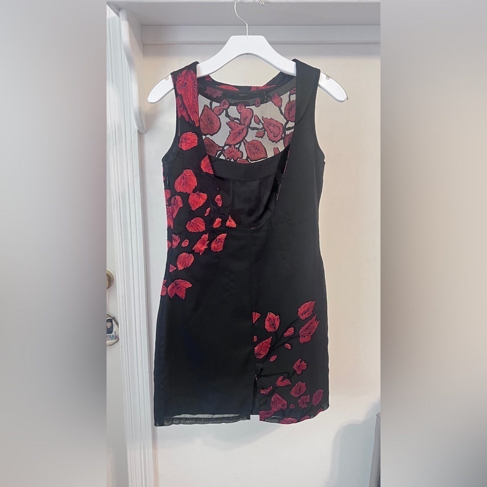 Final Price Vintage Y2K Newportnews Burnout Dress - Picture 3 of 5